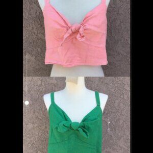 Target Universal Thread Pink/Green Tank